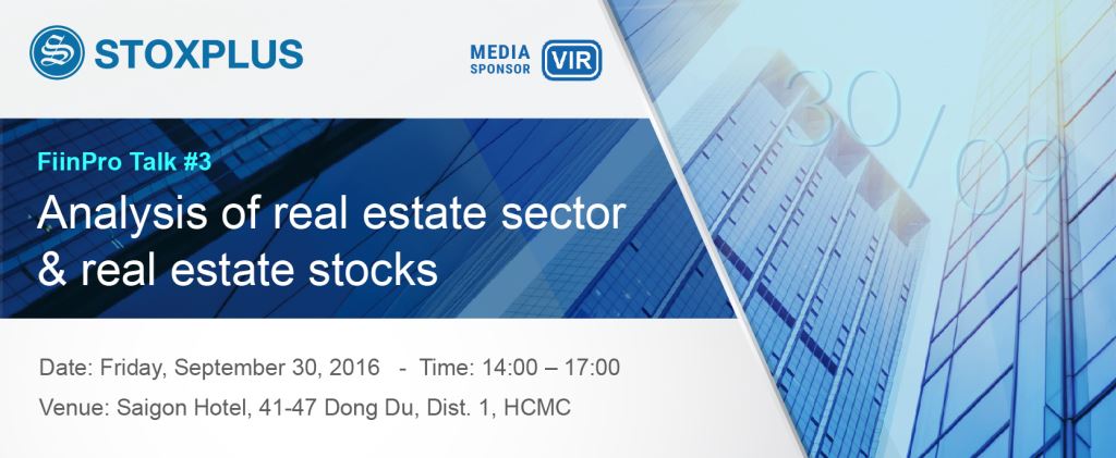 # FIINPRO TALK #3: Analysis of real estate sector and real estate stocks 